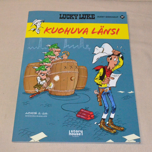 Lucky Luken uudet seikkailut 19 Kuohuva Länsi